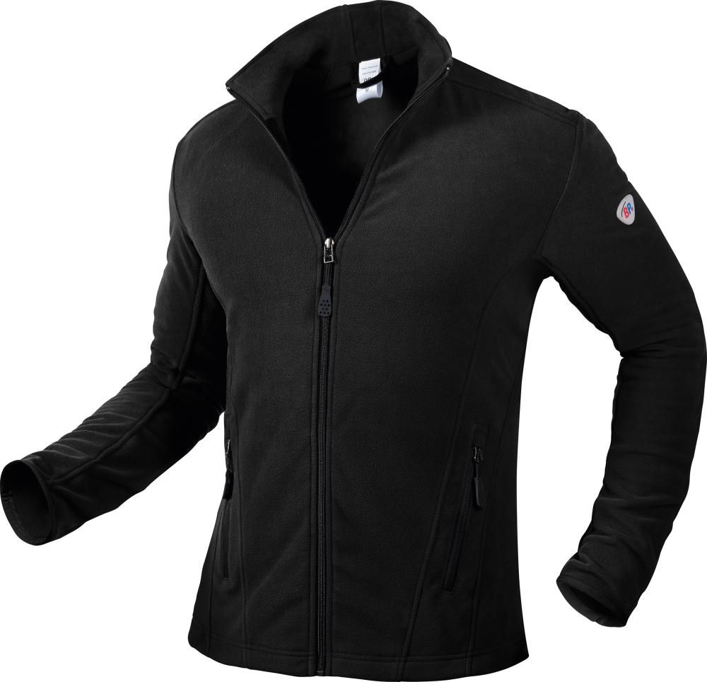 Fleecejacke 1694-641, schwarz, M