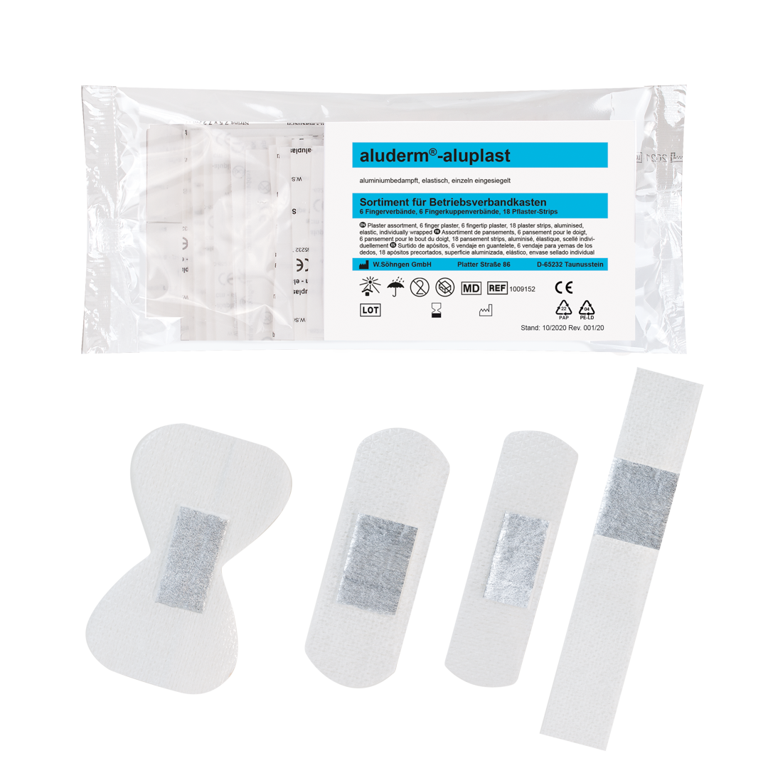 aluderm®-aluplast Sortiment klein