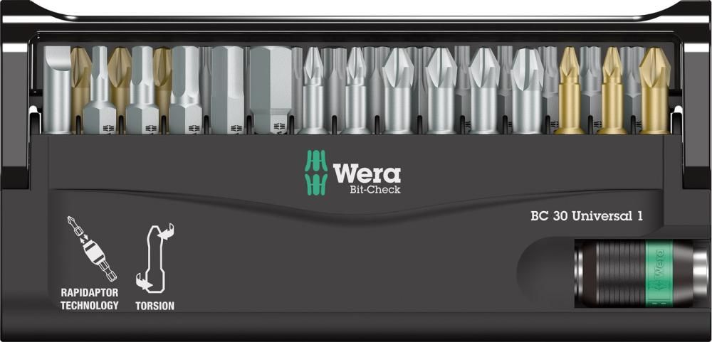 Bit-Satz Bit-Check 30 Universal 1 Wera