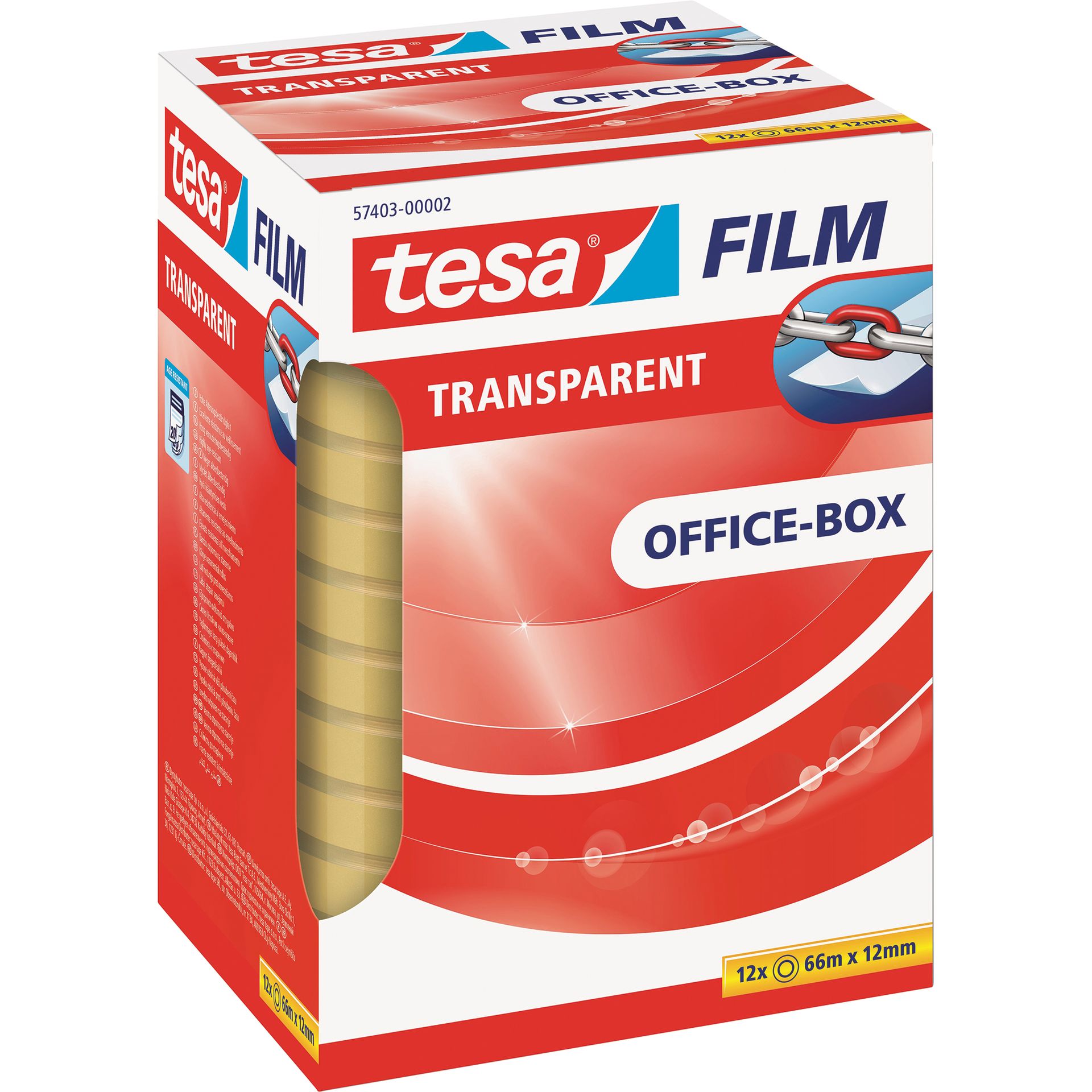 Klebefilm  12mmx66m tr 12St