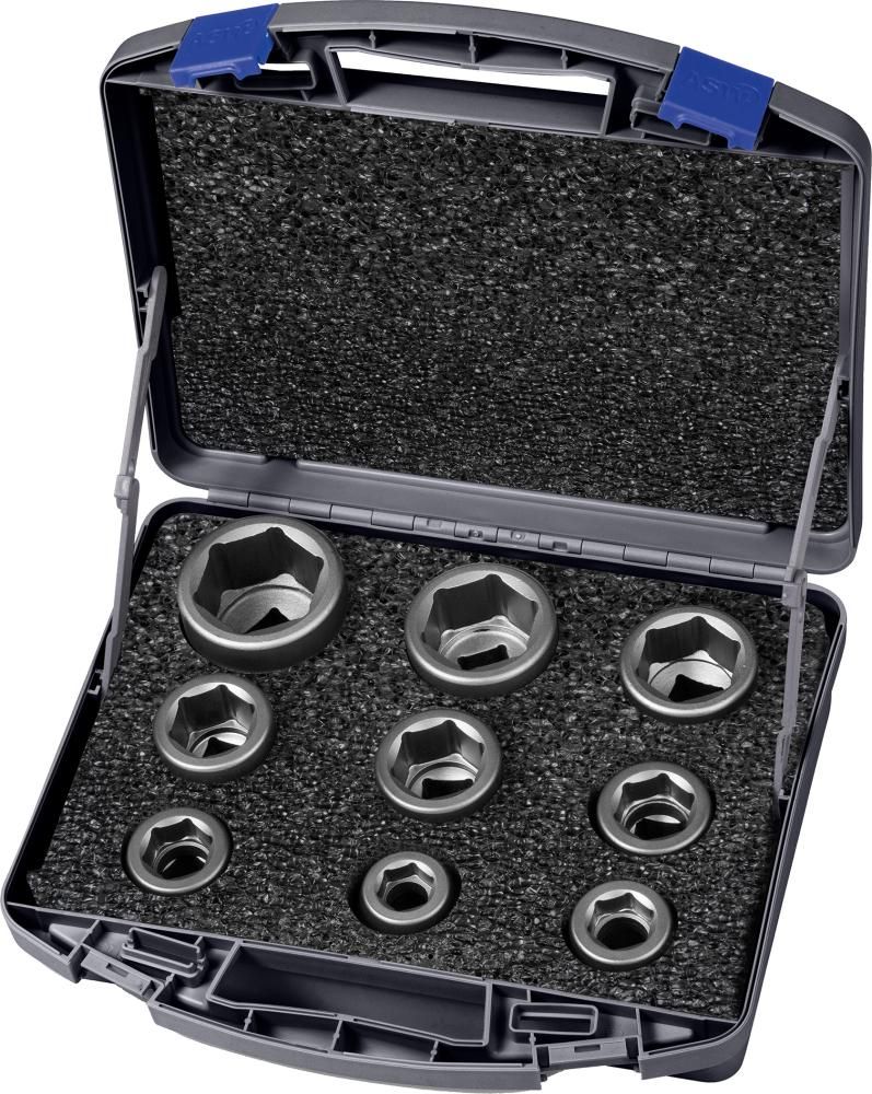 ASW Kraft- Steckschlüssel-Satz 3/4" 11-teilig