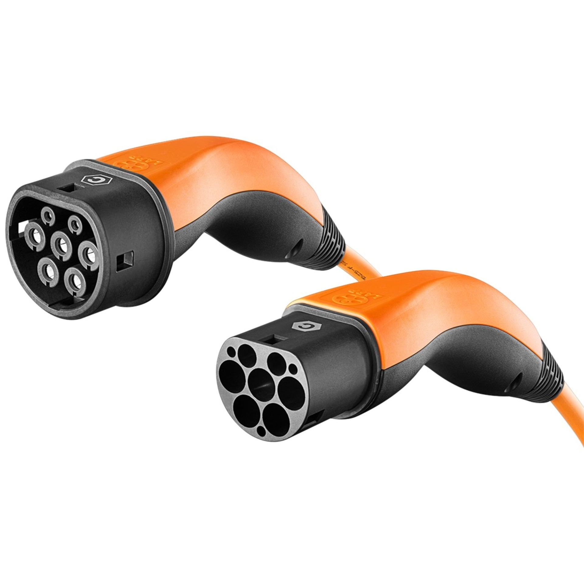 Ladekabel Helix Typ2 22kW 5m orange