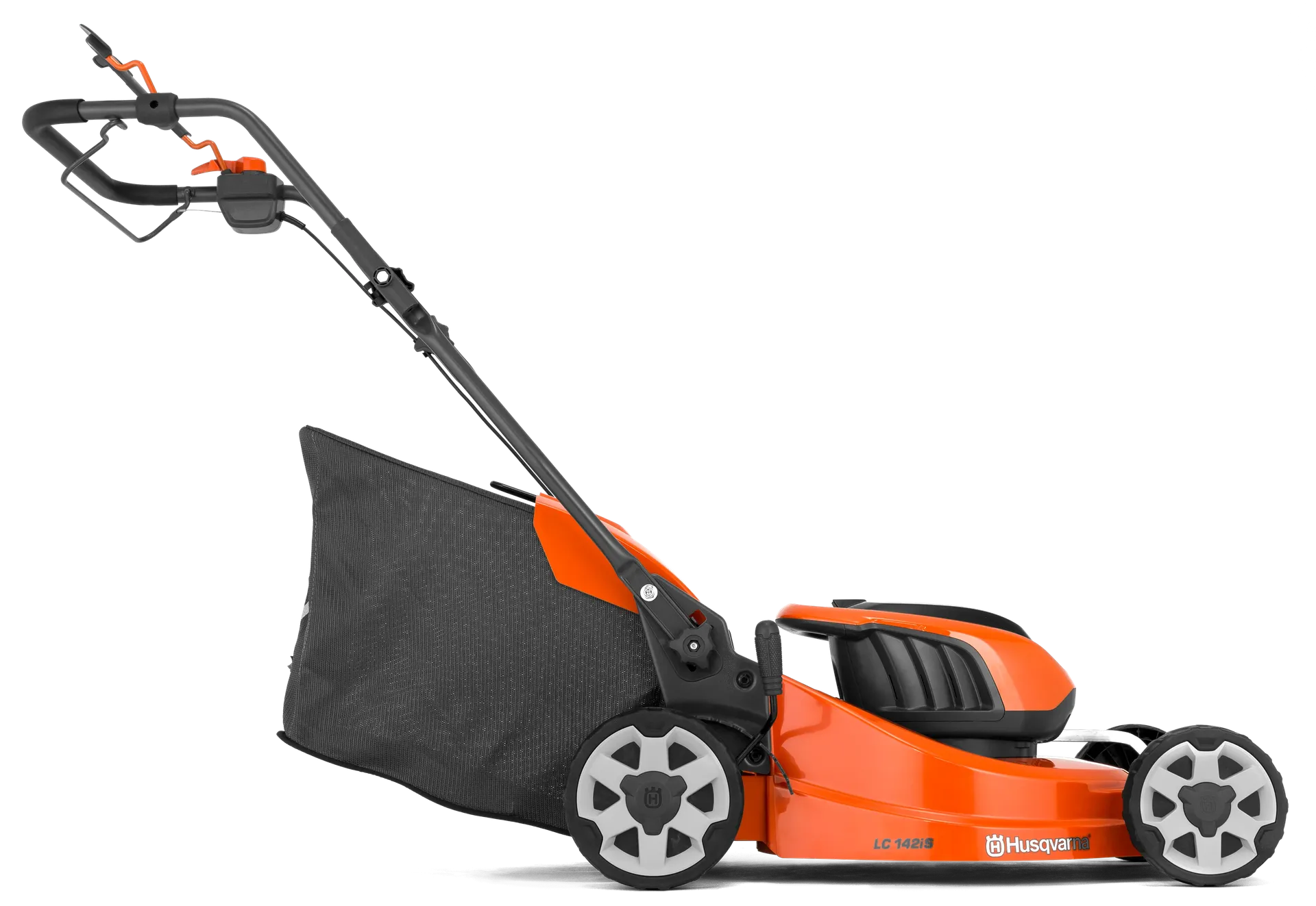 Husqvarna Akku-Rasenmäher LC 142iS Set inkl. Akku-Set S (2x Akku BLi200 + 1x Ladegerät C80)