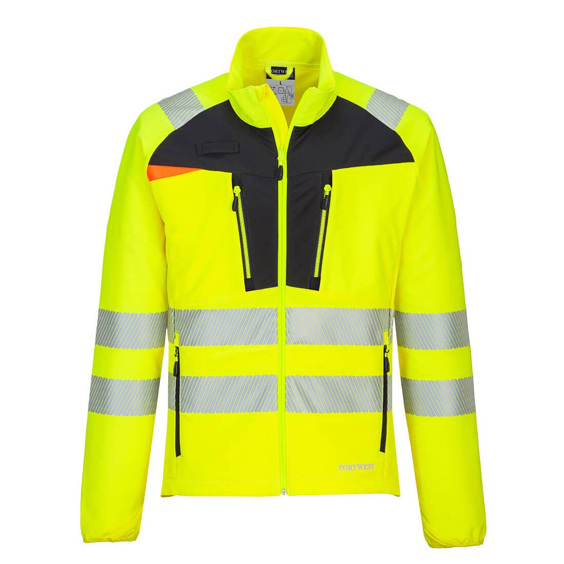 Portwest DX4 Warnschutz-Jacke, Gelb, Gr. 2XL