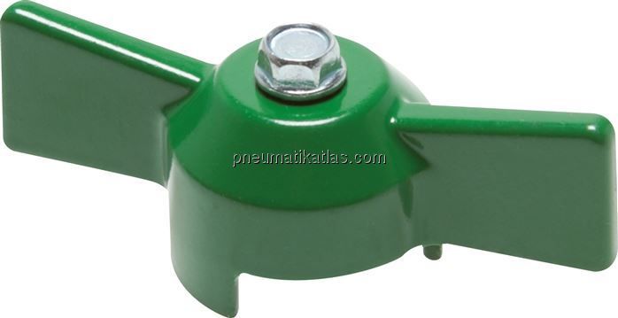 Messing-Kugelhahn, Rp 1/4", -0,9 bis 50bar, für Trinkwasser