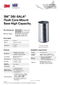 3M™ DBI-SALA® Kernhülsen-Basis für beengte Räume, hohe Kapazität, verzinkt, 8000089