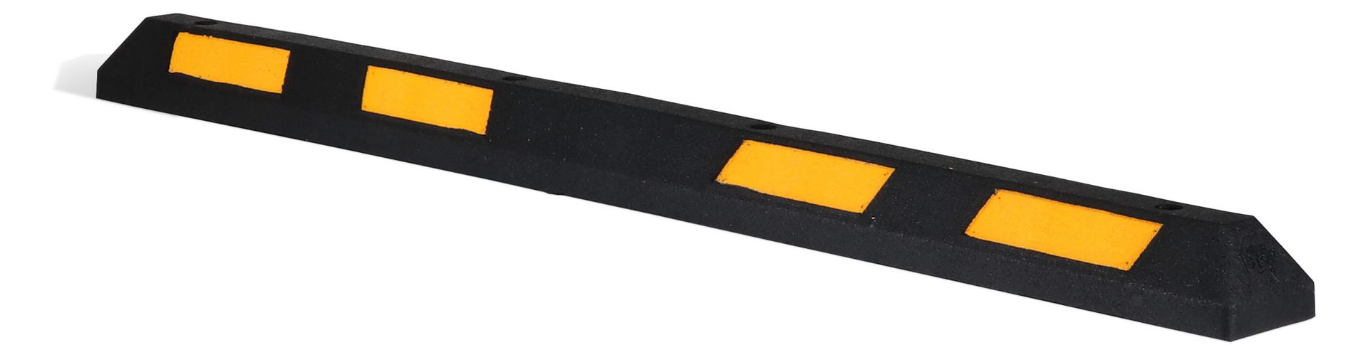 Parkplatzabgrenzung, schwarz/gelb