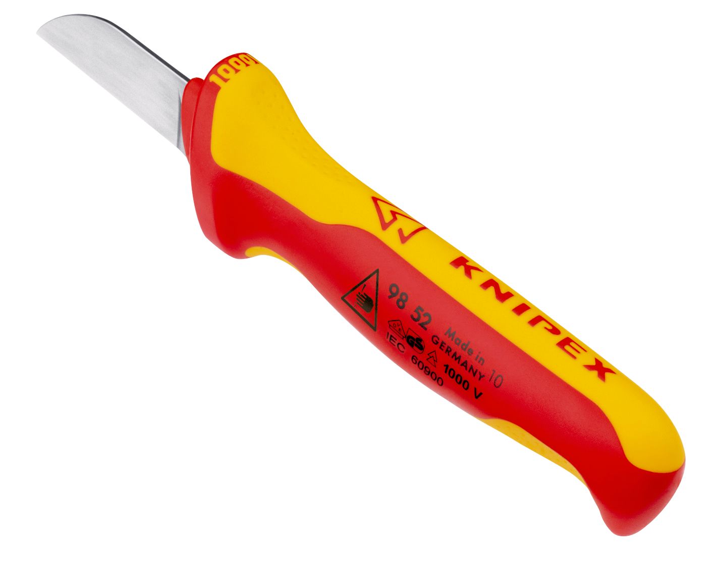 KNIPEX Kabelmesser isolierender Mehrkomponenten-Griff,