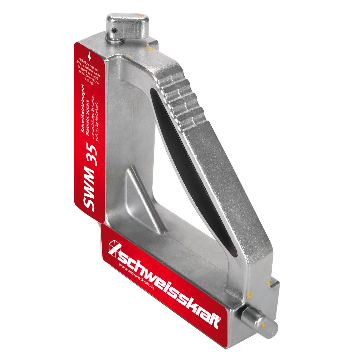 Schaltbarer Schweißwinkelmagnet Schweisskraft SWM 35