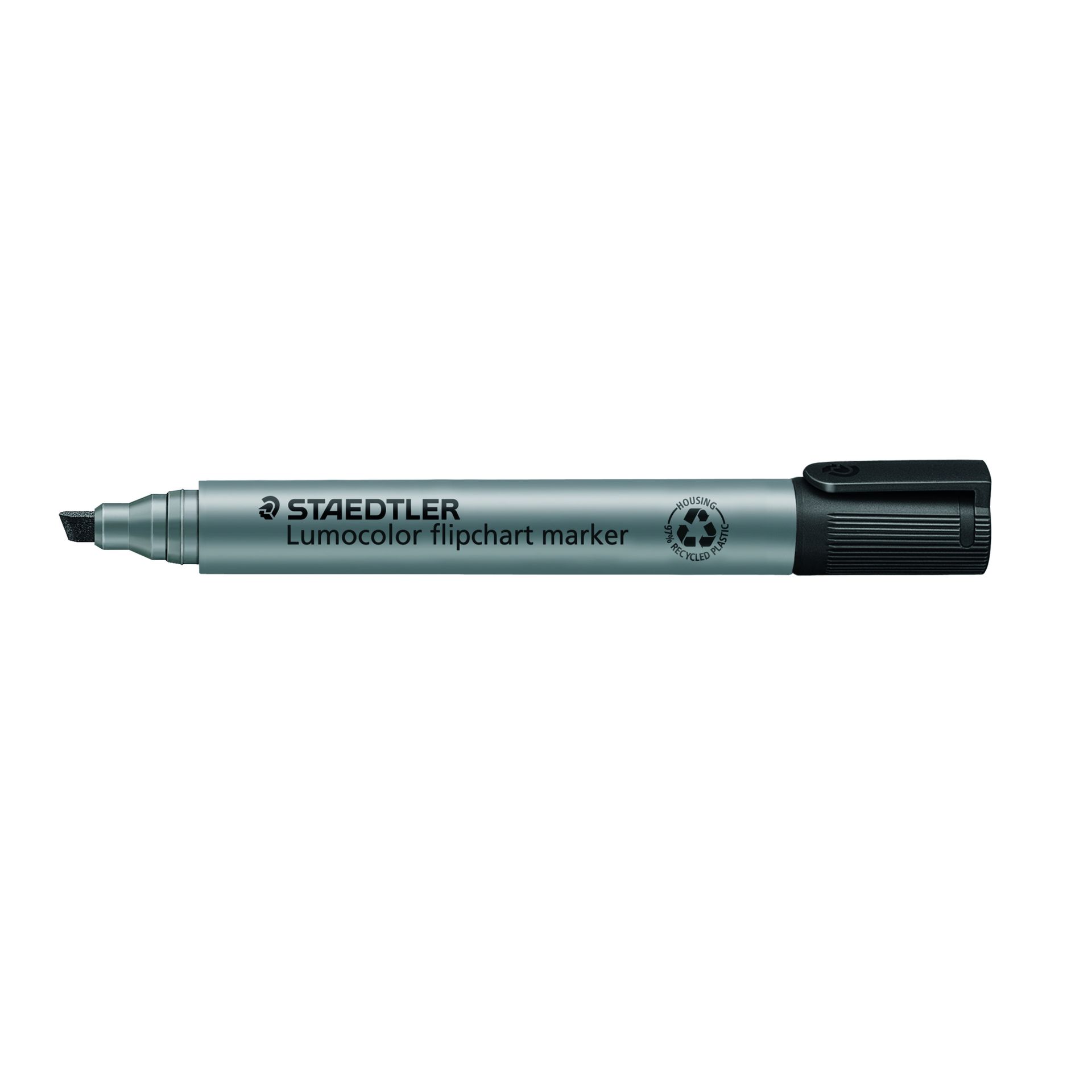 Flipchartmarker Lumocolor 2-5mm Keilspitze schwarz
