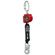 3M™ Protecta® Höhensicherungsgerät mit selbstaufrollendem Gurtband, Tri-Lok-95.08, Sicherheitshaken, 6 ft / 1,8 m, 3100641