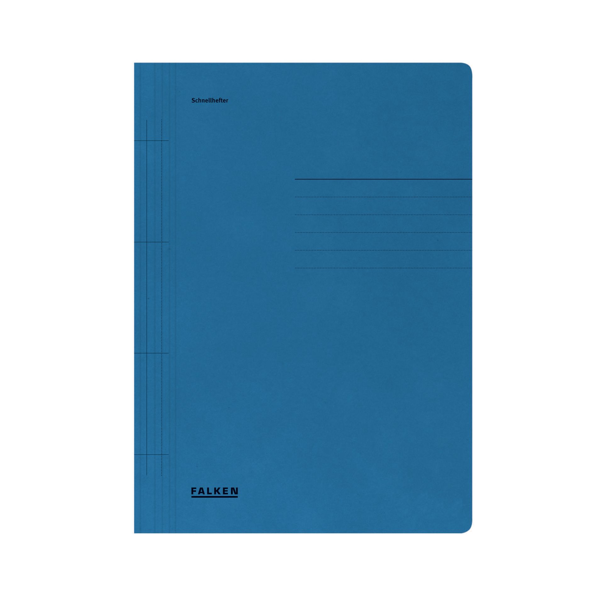 Schnellhefter A4 250g/m² Manila-RC-Karton blau