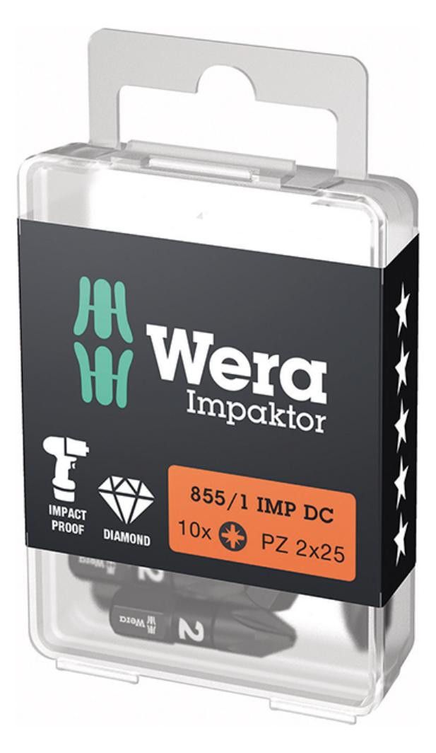WERA 1/4"-Kreuzbits, DIN3126C6,3