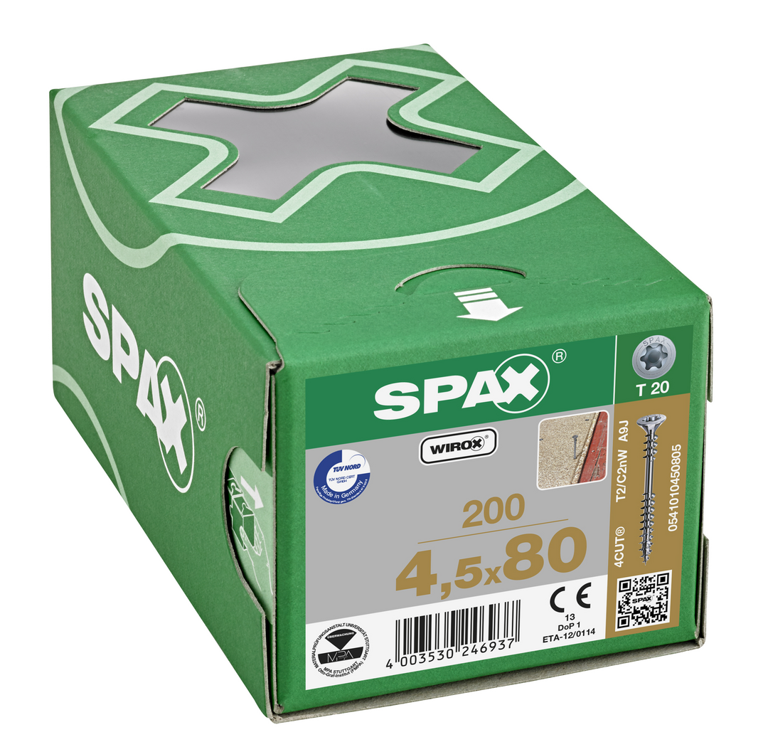 SPAX Verlegeschraube Senkkopf T-STAR plus FG