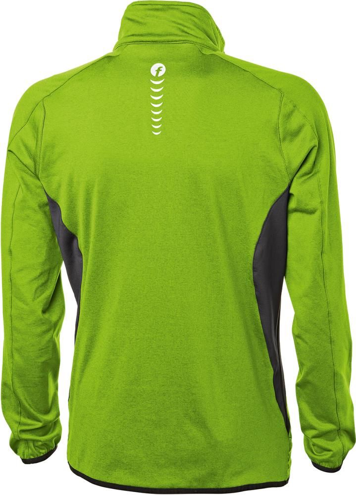 Tech-Fleecepullover lime/schwarz meliert Gr. 2XL Fortis Elements