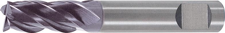 Schaftfräser VHM 2,0mm kurz HB Z4 TiAlN Werksnorm FORMAT