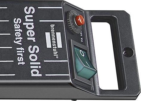 Steckdosenleiste 5-fach H05VV-F3G1,5 2,5m Super-Solid Brennenstuhl