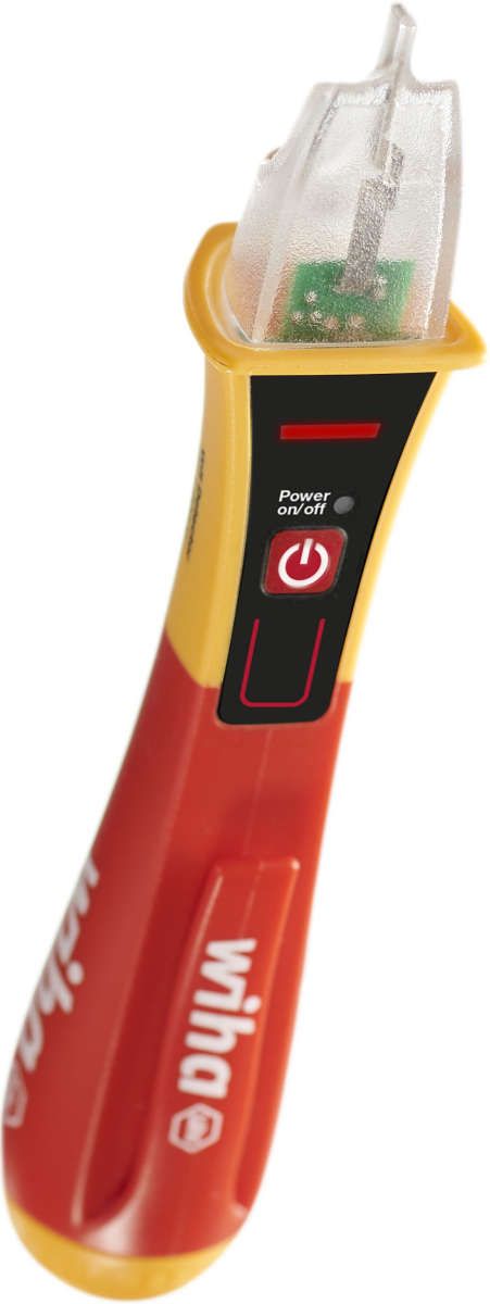 Wiha Spannungsprüfer Volt Detector berührungslos, einpolig, 90 - 1.000 V AC inkl. 2x AAA-Batterien (43798)