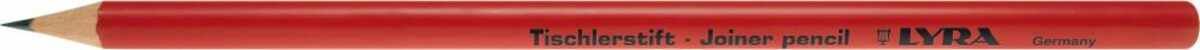 Tischlerbleistift 91T rund rot 17,5 cm Lyra