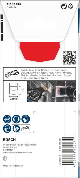 Bosch PRO AIZ 32 RT5 Blatt