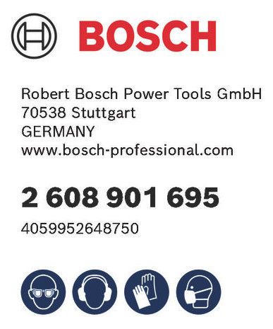 BOSCH Flachmeißel
