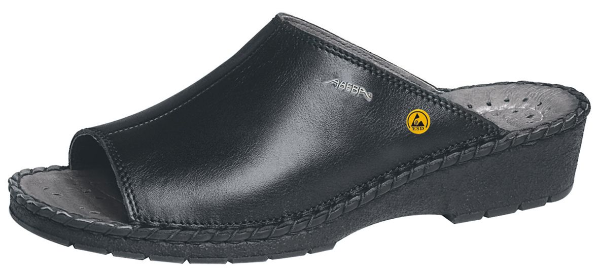 ESD-Berufsschuhe Reflexor® Pantolette schwarz Gr. 41