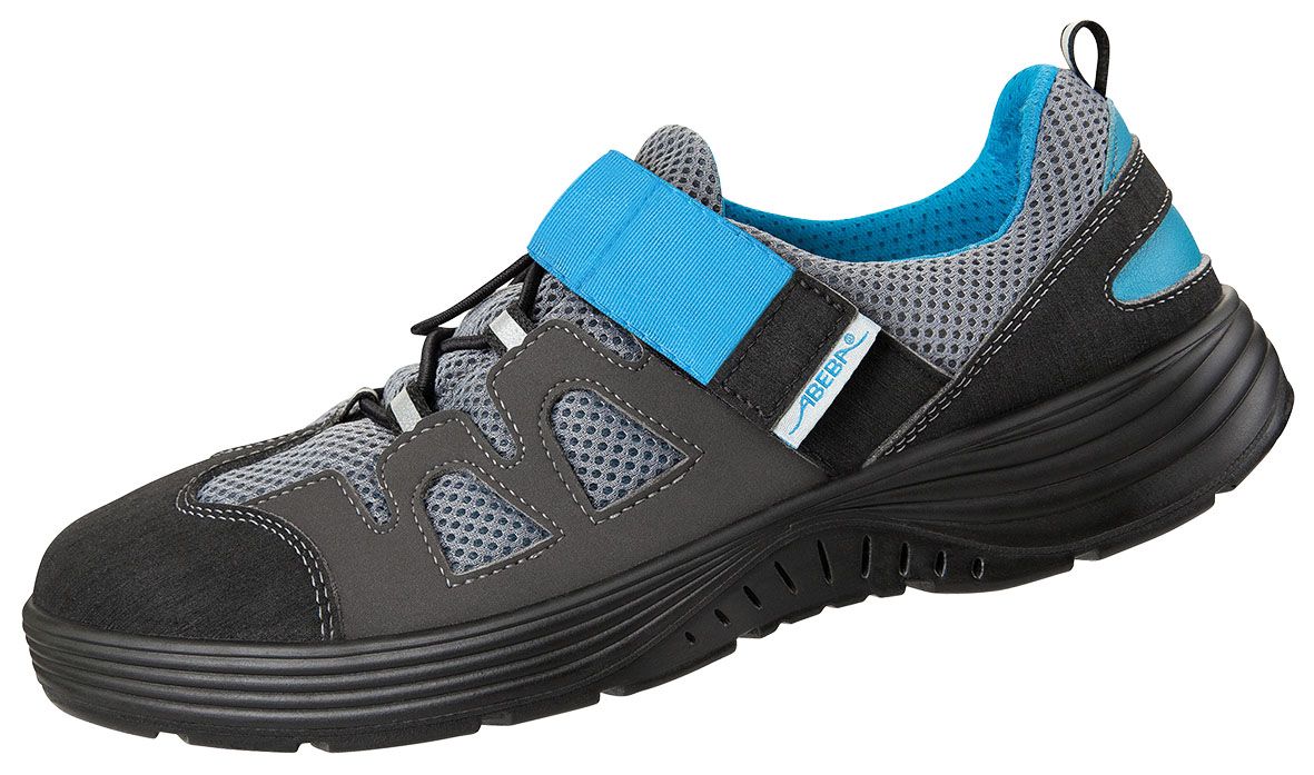 Abeba Sicherheitshalbschuh S1 ESD, Schwarz, Gr. 45