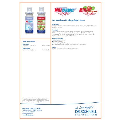 MILI CARIBIC DUFT Flasche 200 ml