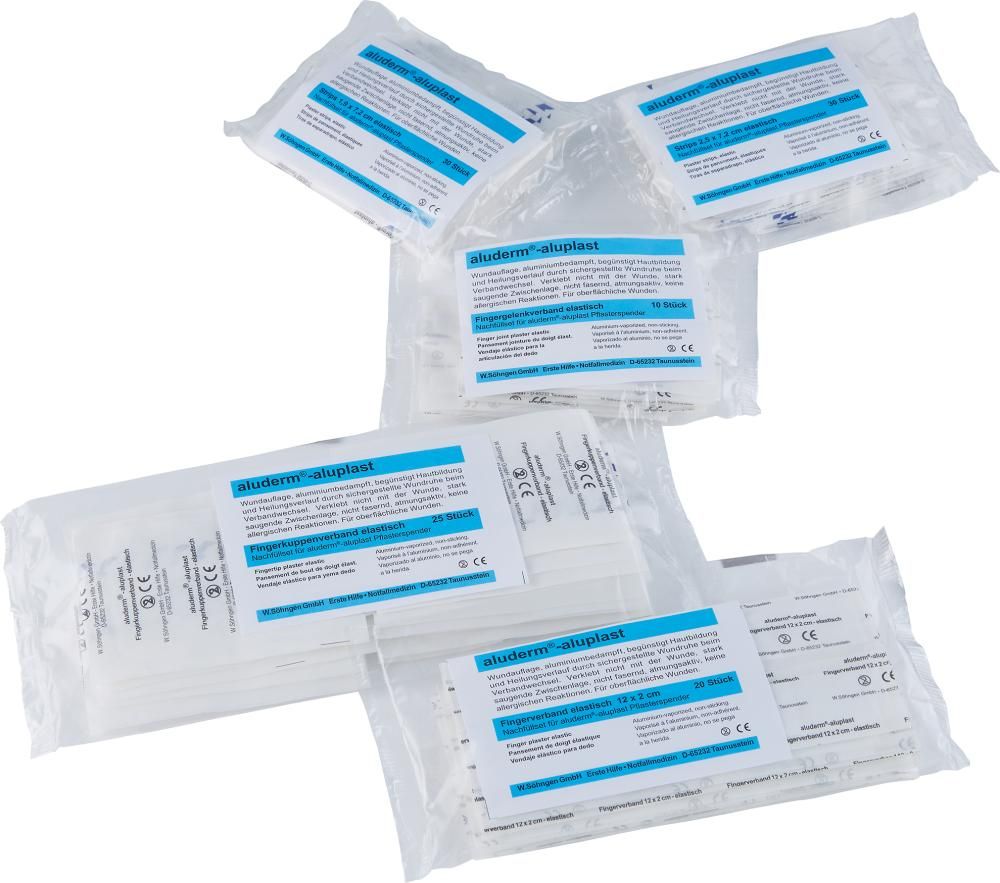 Nachfüllset für Pflasterspender aluderm®-aluplast