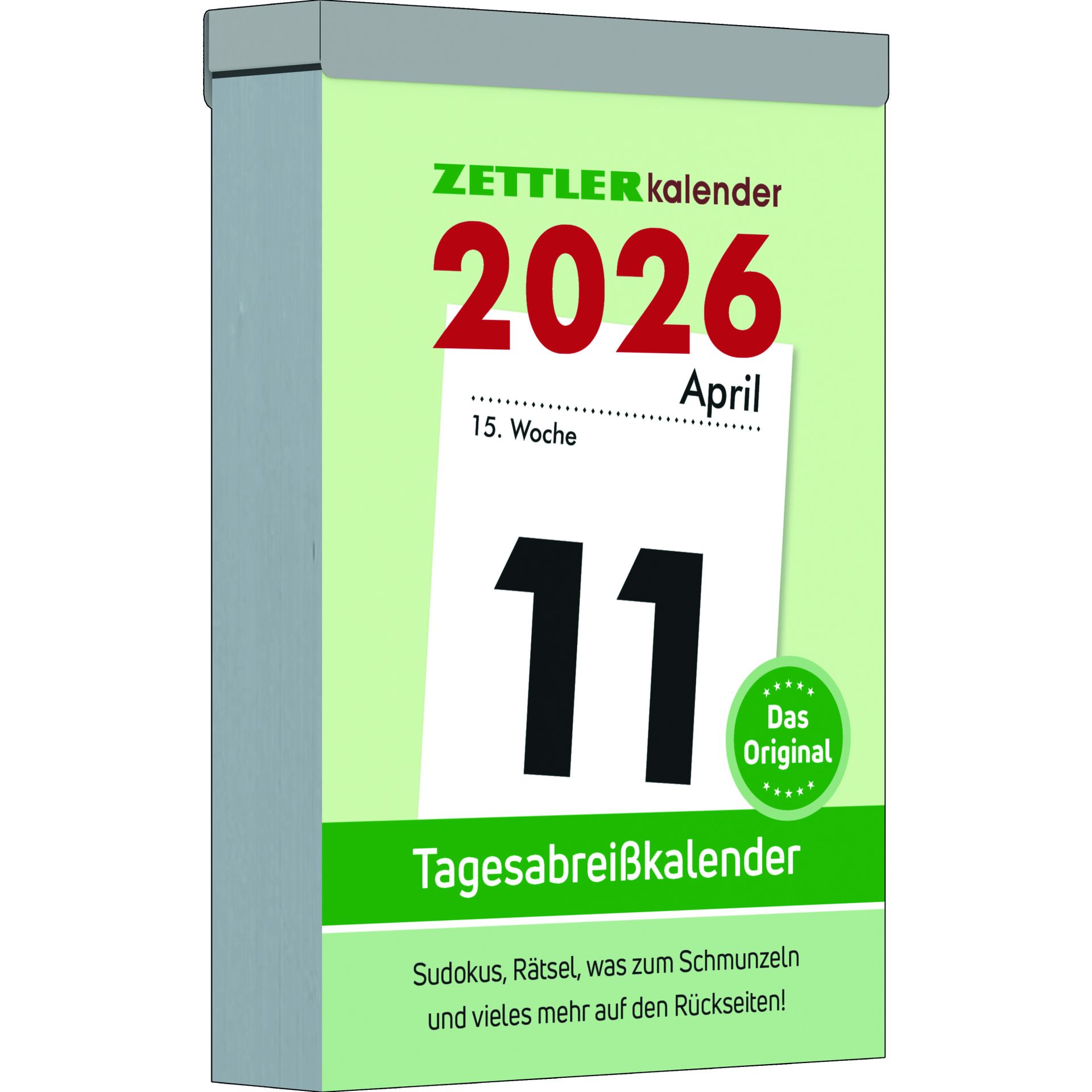 Abreißkalender 100x145mm 1T/1S