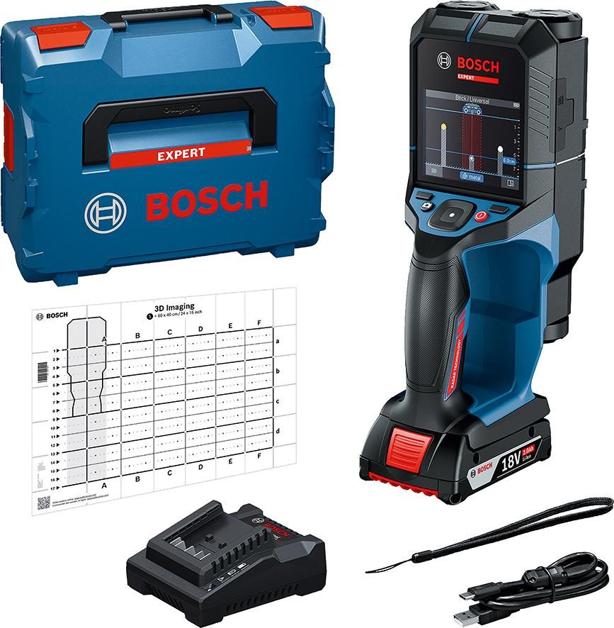 EXPERT-Ortungsgerät D-tect18V-200-17C 18V+Chgr+Poster L-Boxx