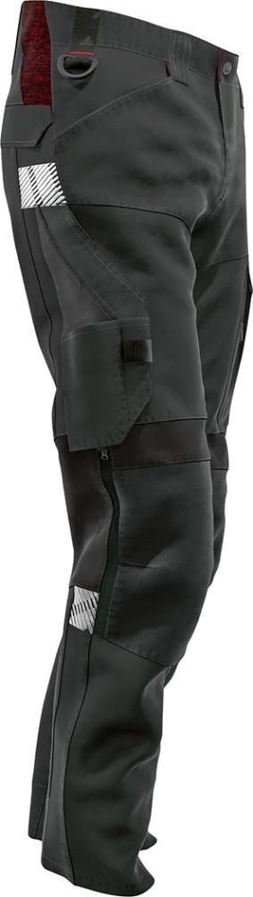 Hybrid-Arbeitshose 1818-565, schwarz, 44s