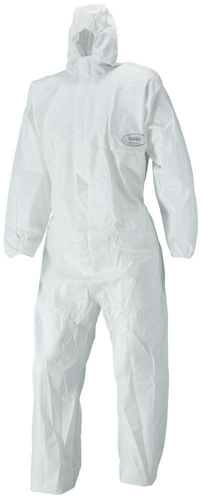 Overall CoverStar, Gr.2XL, weiß ASATEX