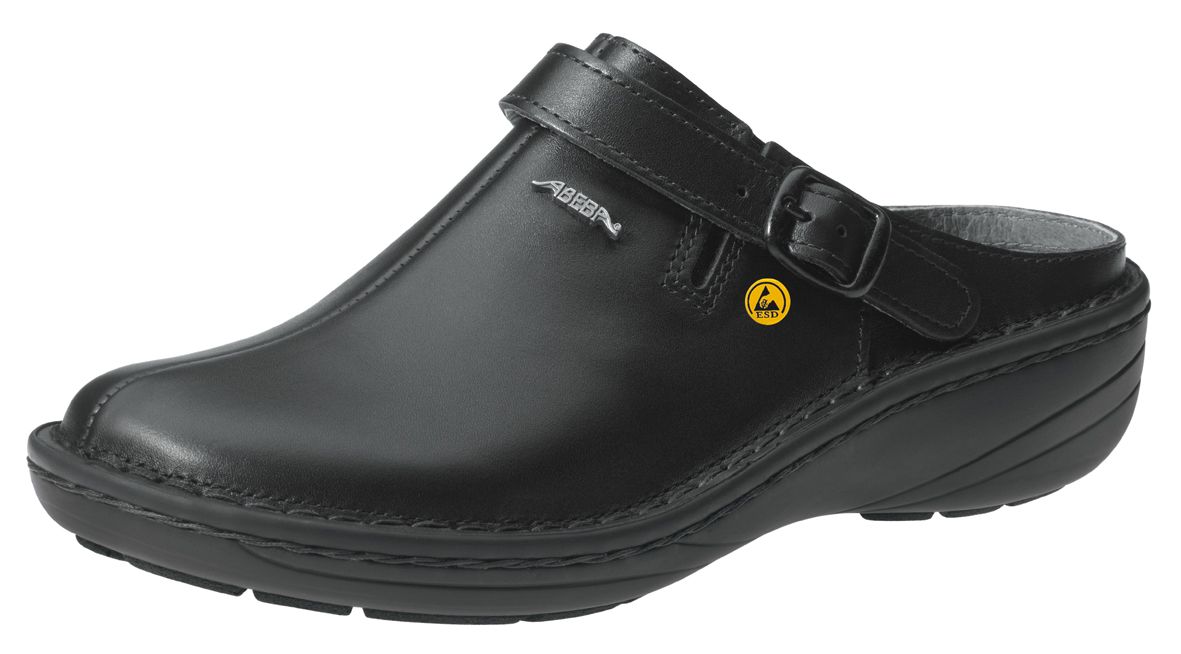 ESD-Berufsschuhe Reflexor® Comfort Clog schwarz Gr. 36