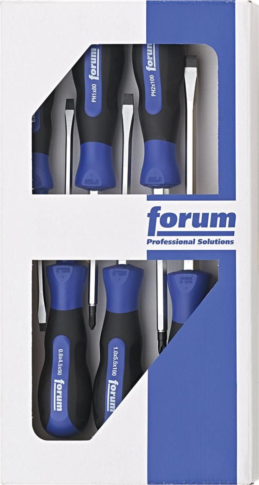 FORUM Schraubendreher-Satz 6tlg. PH 6kt.