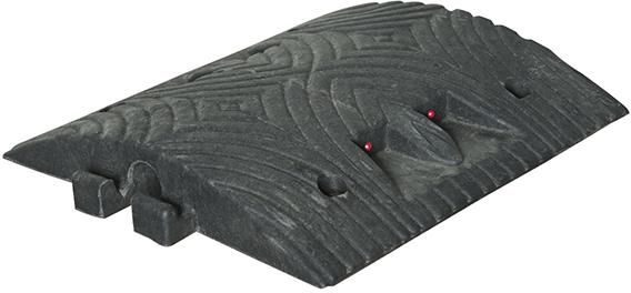 Fahrbahnschwelle NormelemTOPSTOP 20-RE, schwarz