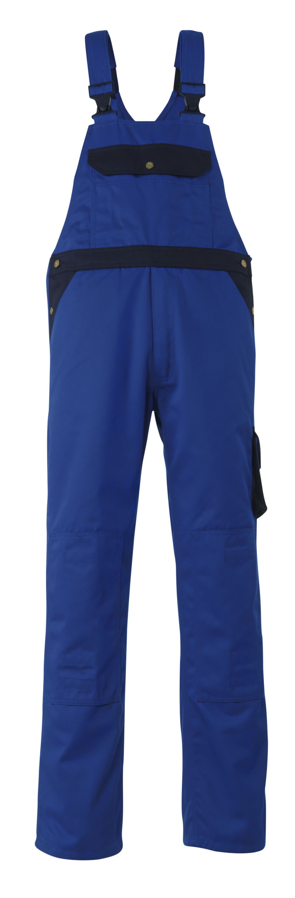 Latzhose mit Knietaschen MASCOT® Milano Kornblau/Marine, 82C42