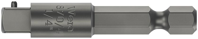 Steckschlüssel-Adapter 1/4" für Einsätze 1/4" 50mm Wera