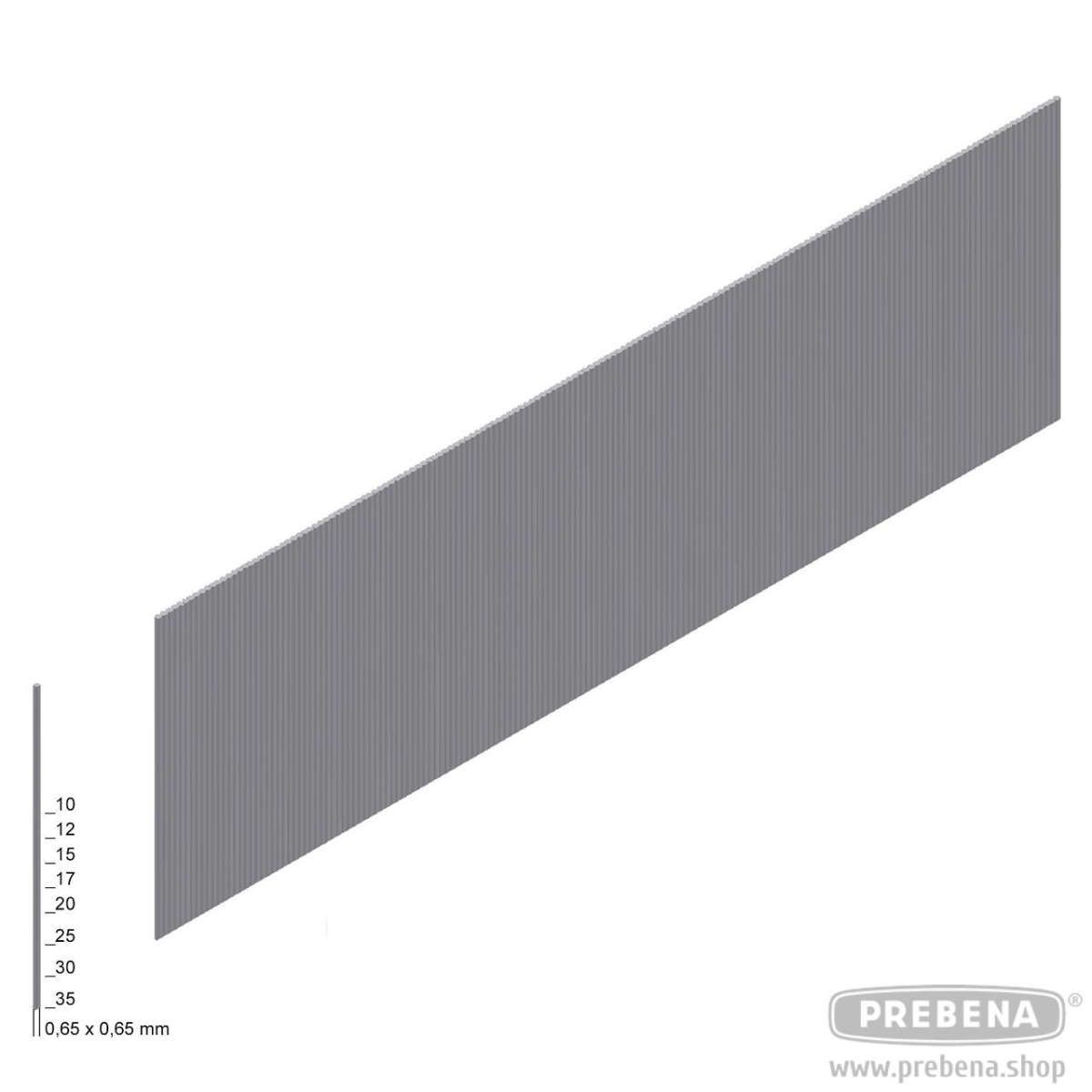 AL17CLS Pins (Stifte ohne Kopf) verbronzt