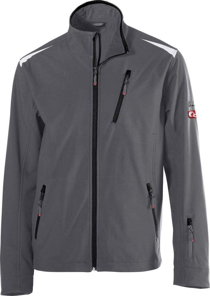 FORTIS Herren Jacke 24, d-grau/schwarz, Gr.3XL