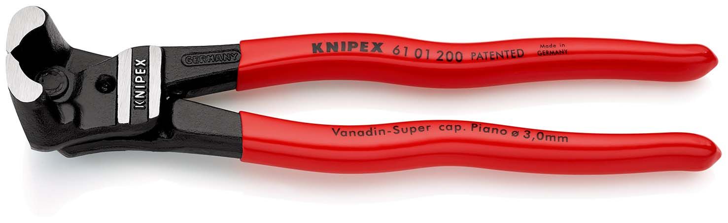 KNIPEX Bolzen-Vornschneider hochübersetzt mit Kunststoff überzogen