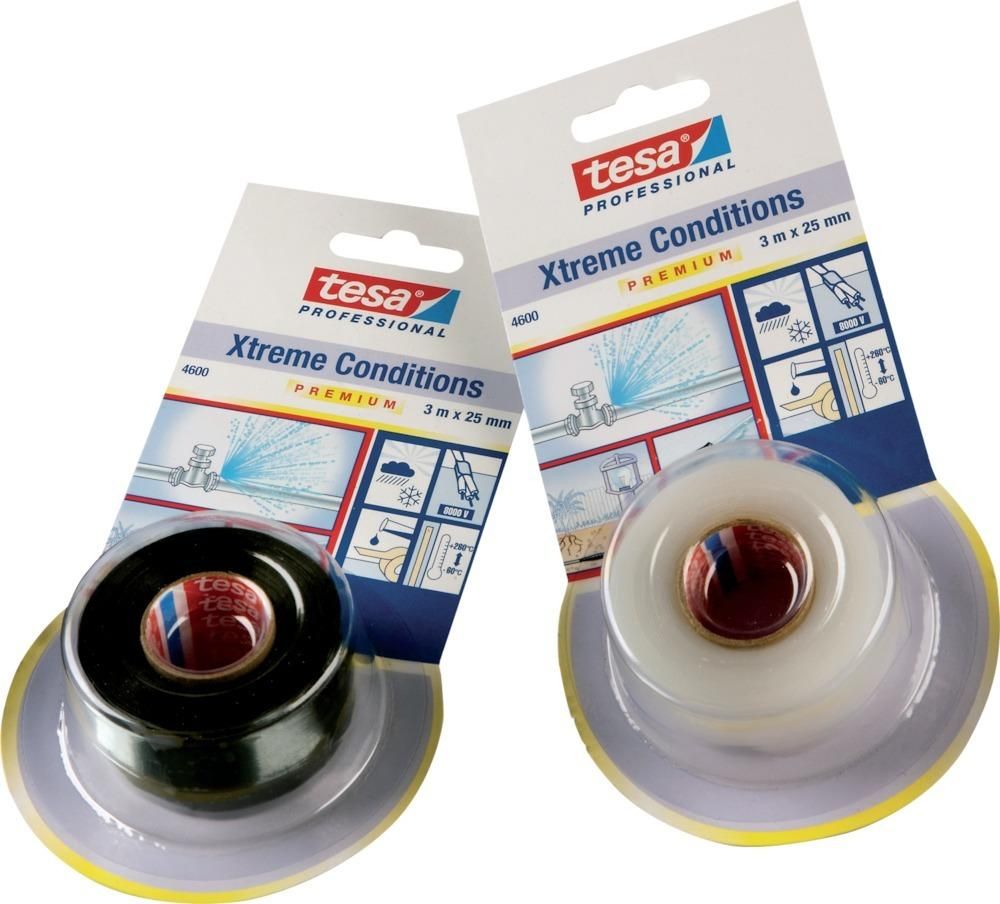 Tesa 4600 xtreme Conditions, 3mx25mm, schwarz