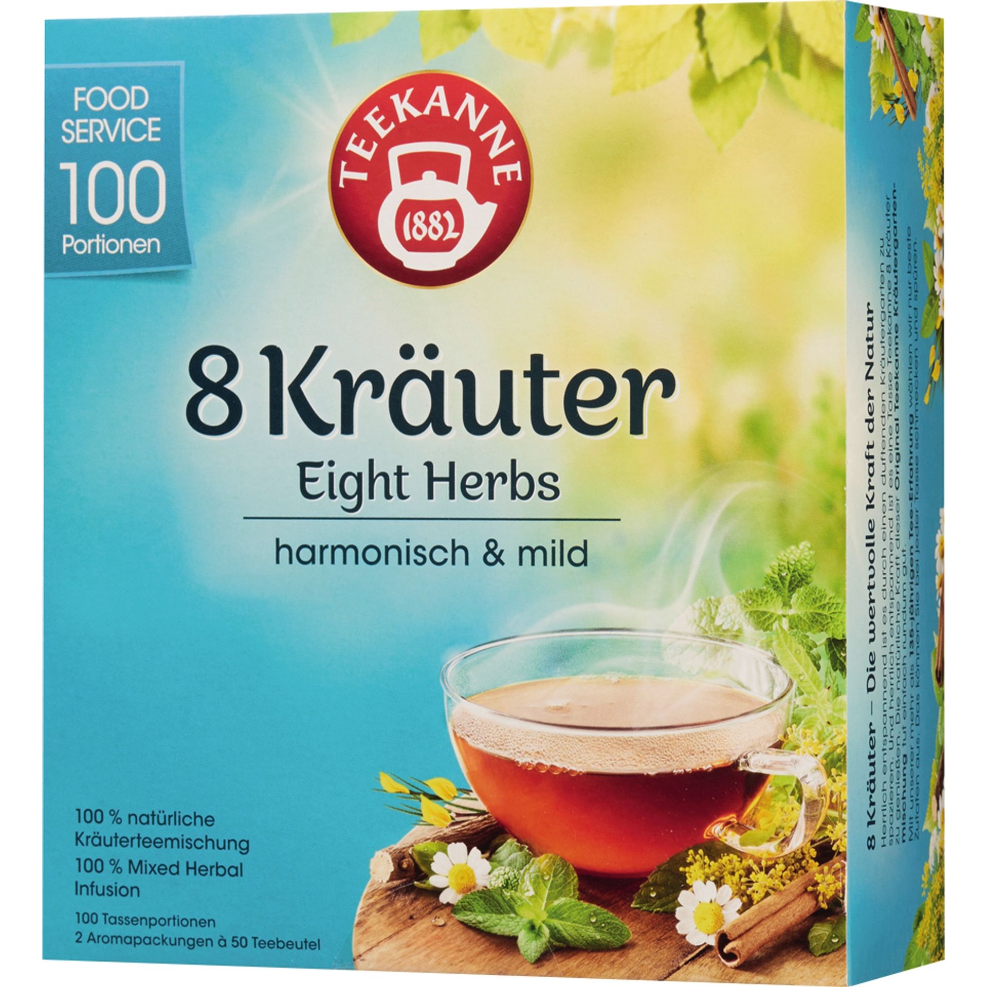 Tee 8 Kräuter 100 St./Pack.