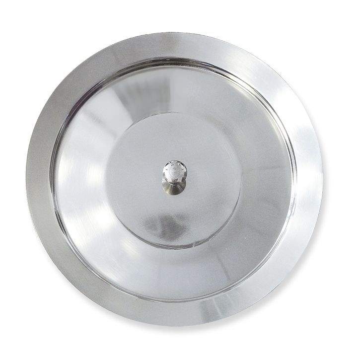 Deckel mit Knopf für Stechbecken, Erw.Ø 245 mm
