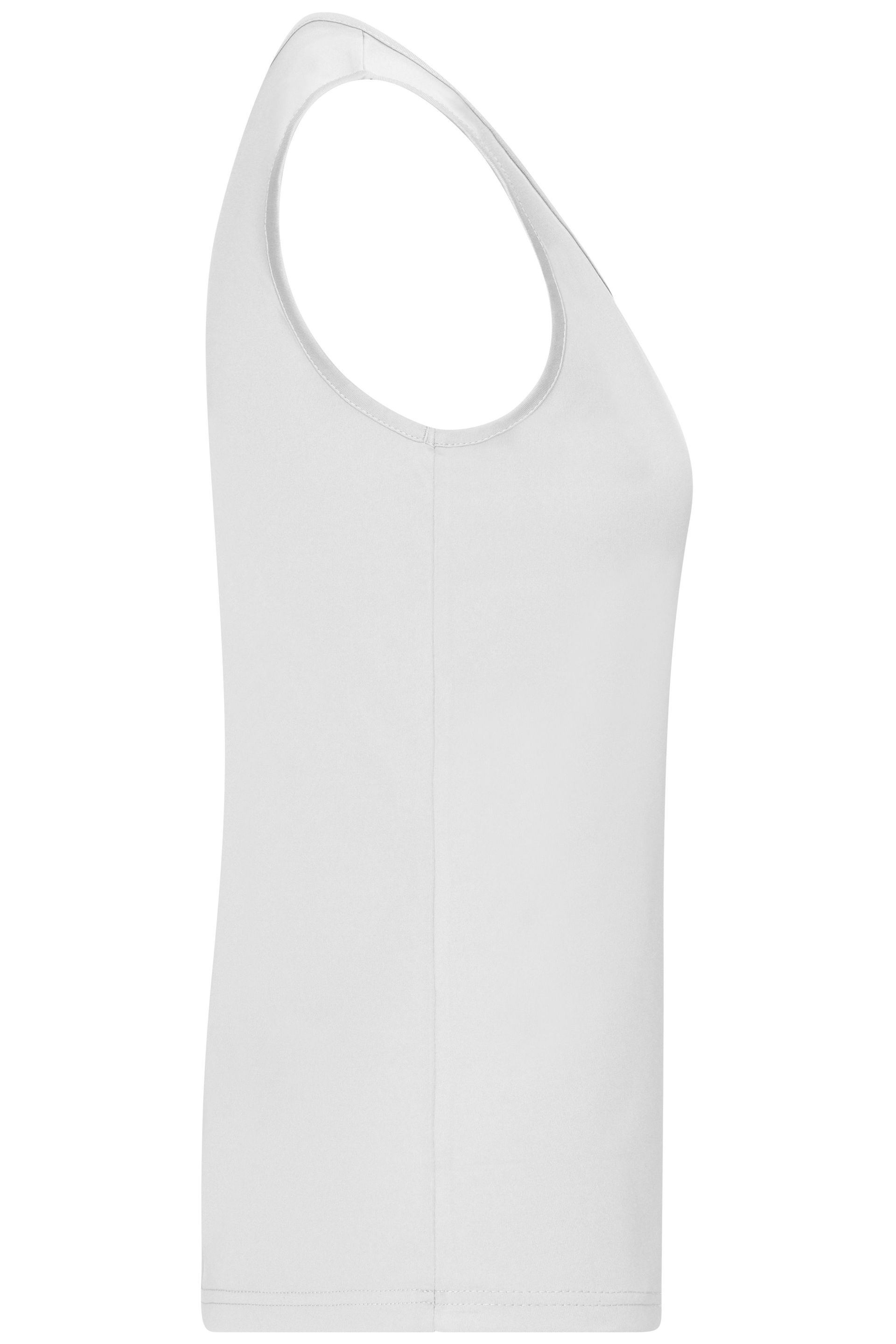 James & Nicholson JN737 Damen-Tank Top, Weiß, Gr. S