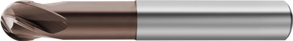 Radiusfräser VHM 3,0mm Z4 Perrox Typ H Werksnormkurz G-Mold 65 B GÜHRING