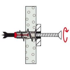 Fischer Gipskartondübel Duoblade VE50