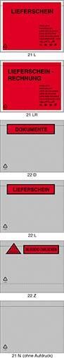 Begleitpapiertaschen 1000C6 neutral