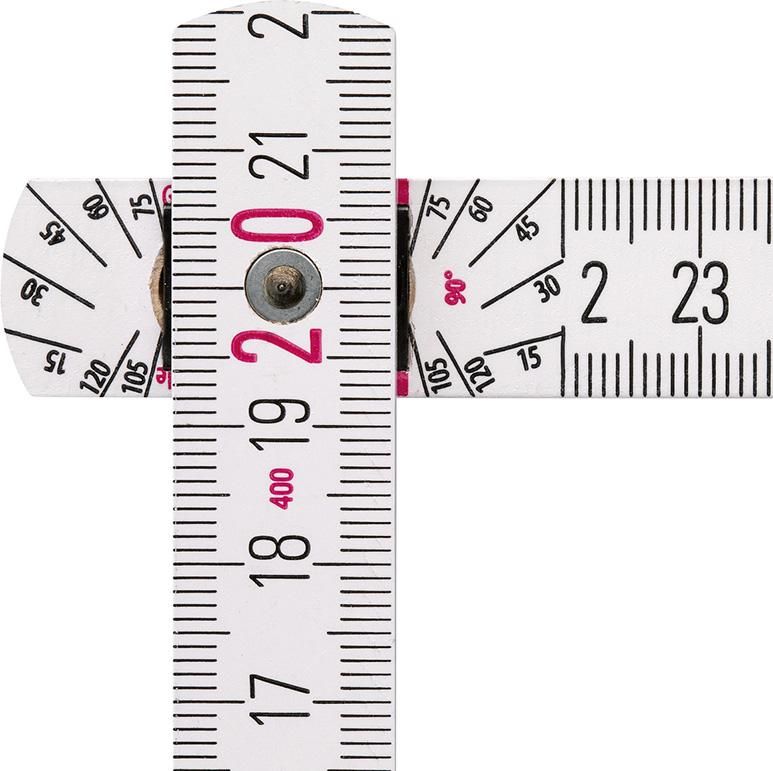 STABILA Holz-Gliedermaßstab Type 1407, 2 m