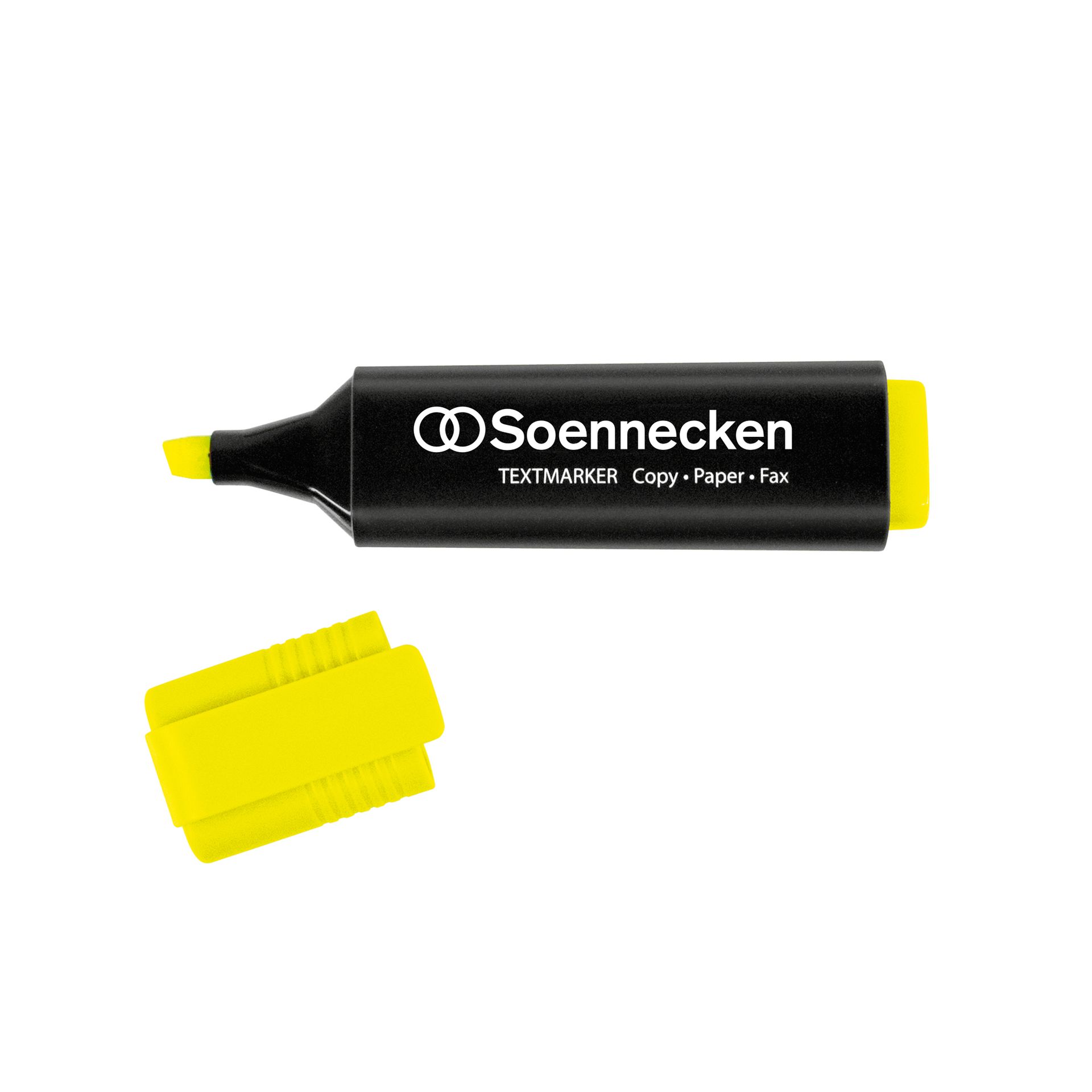 Textmarker 2-5mm Keilspitze gelb